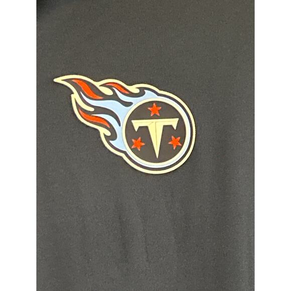 Nike Men’s Polo Shirt Logo Tennessee Titans Medium Navy DRI-FIT
 Performance NWT - Picture 3 of 11